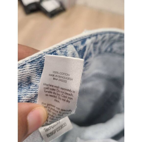 Pacsun Cut-Off Shorts Womens 27 Blue Denim High Rise Festival Western Outdoor - Picture 7 of 7